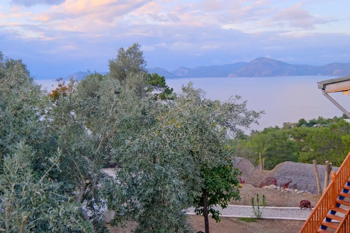 Deniz Manzarali Ve Terasli Διαμέρισμα Faralya